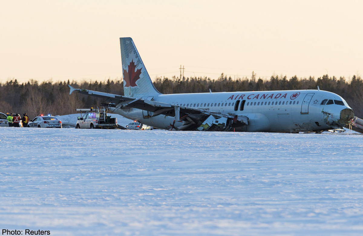 Airplane crash halifax